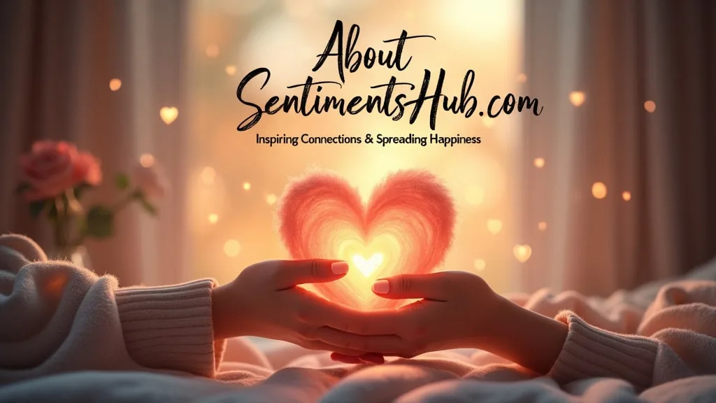 About SentimentsHub Inspiring Connections & Spreading Happiness