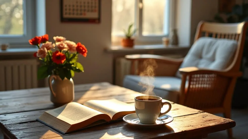 saturday morning scene