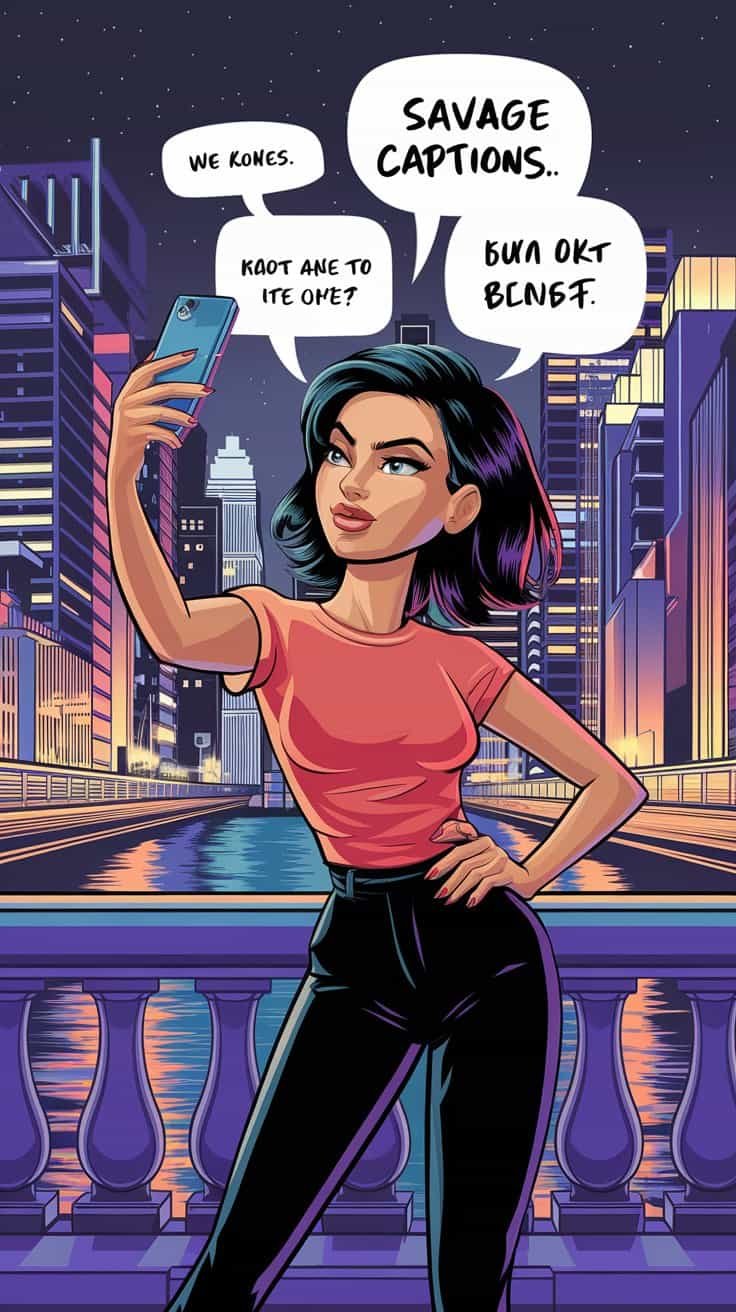 savage attitude captions for instagram