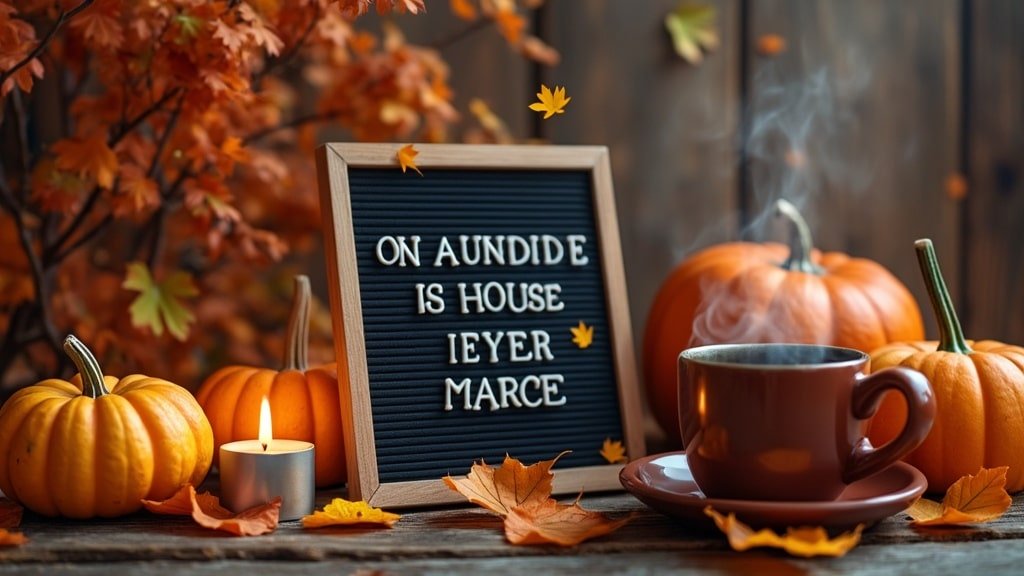 Fall Letterboard Quotes