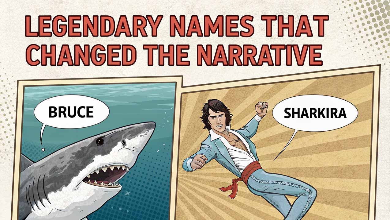 legendary funny shark names